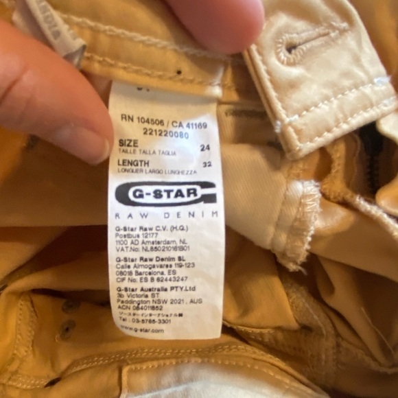 G star Raw-LYNN MID WAIST SKINNY JEANS caramel Color - Picture 4 of 12